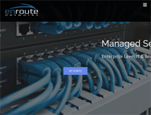 Tablet Screenshot of enroutenetworks.com